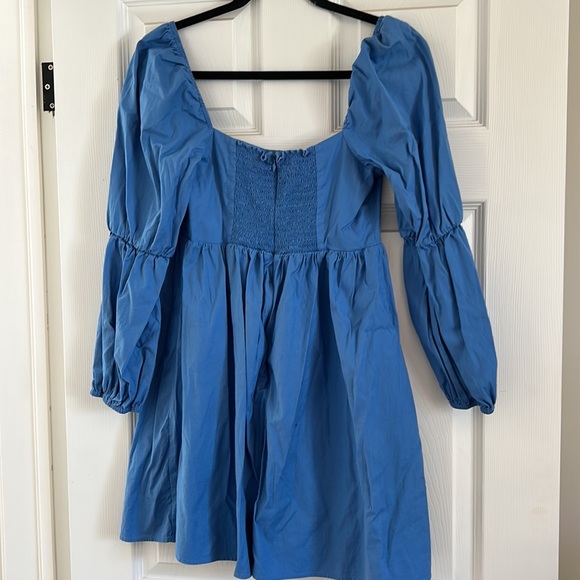 Reformation Michaela Puff Sleeve Mini Dress Size 8 - Picture 5 of 7